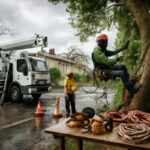 Élagage d’urgence après tempête : nos interventions 7j/7 en Gironde